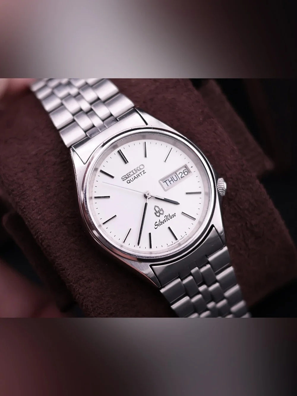 Vintage 1980 Seiko Silverwave 8229-7030 Men’s Watch